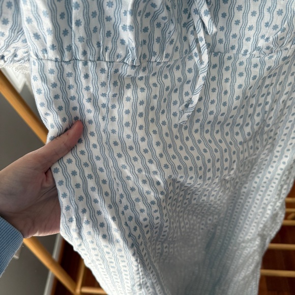 NWT Reformation Cherise Linen Maxi Dress | Size 10 - Picture 6 of 13